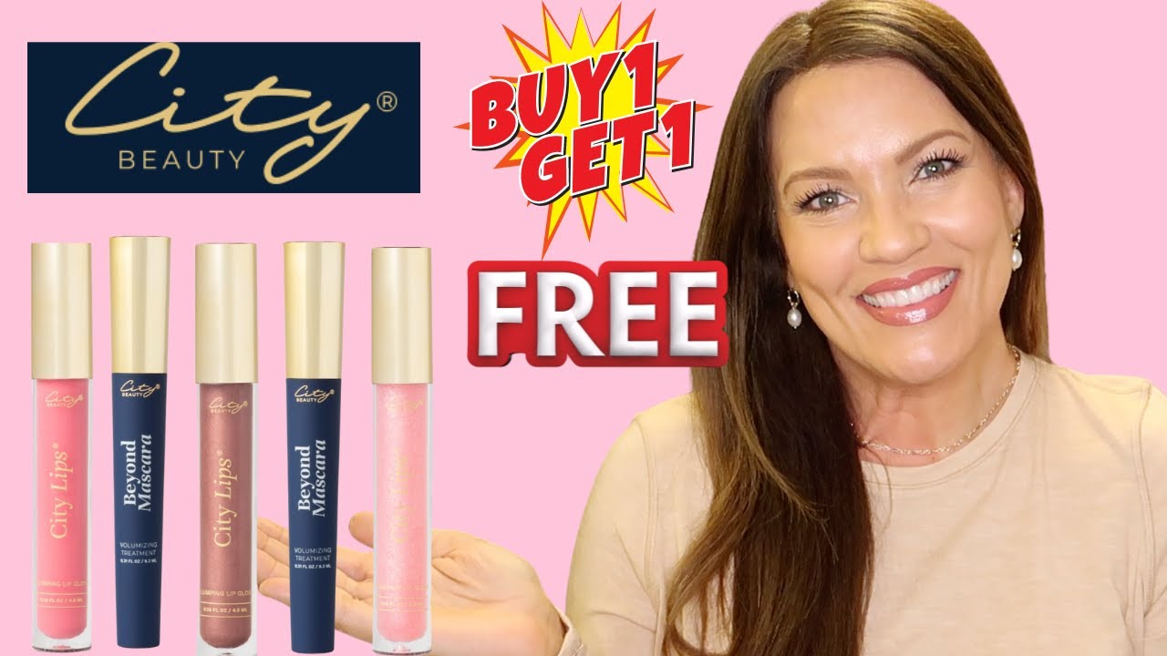 City Beauty Buy One Get One FREE SALE! City Lips & Beyond Mascara