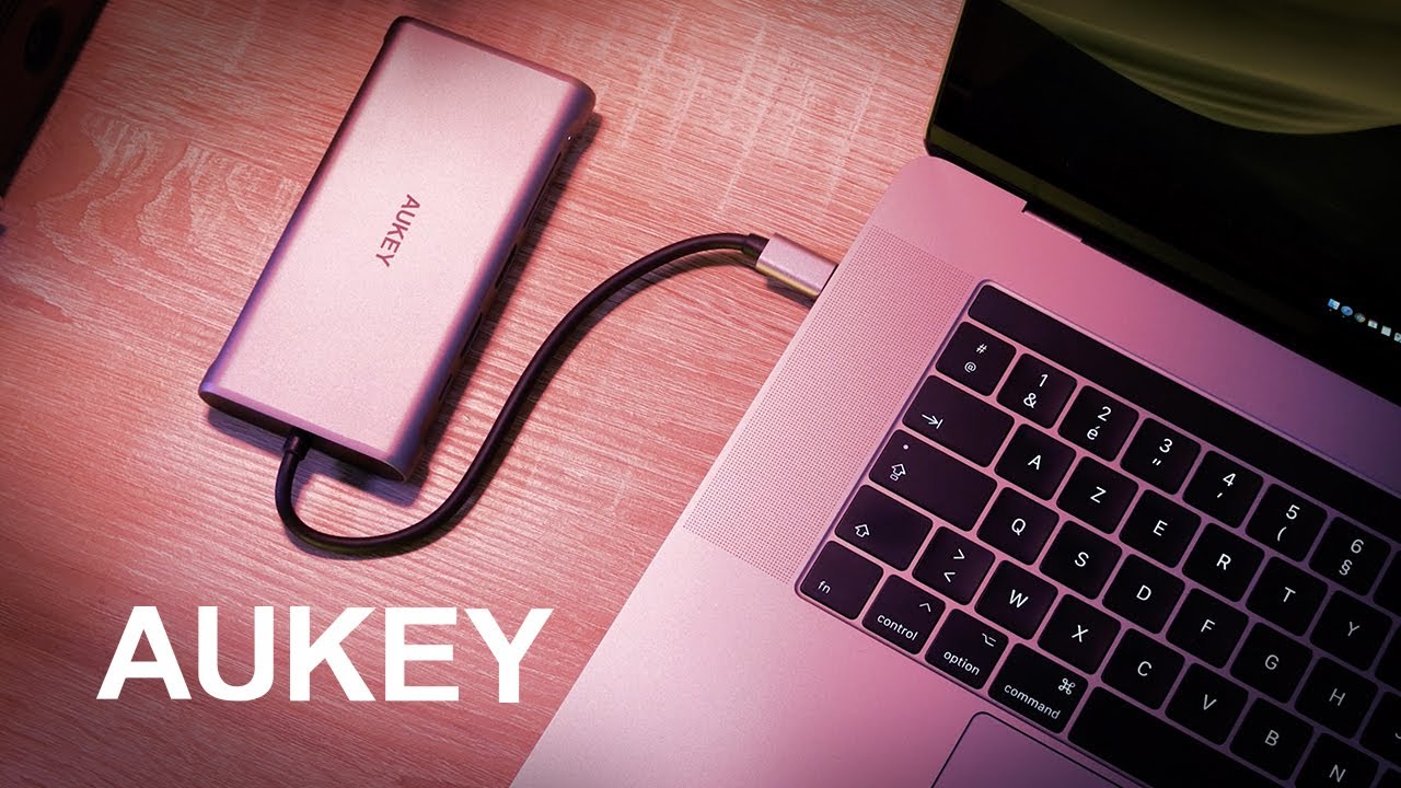 Aukey CB-C78 | 12in1 USB-C Dongle