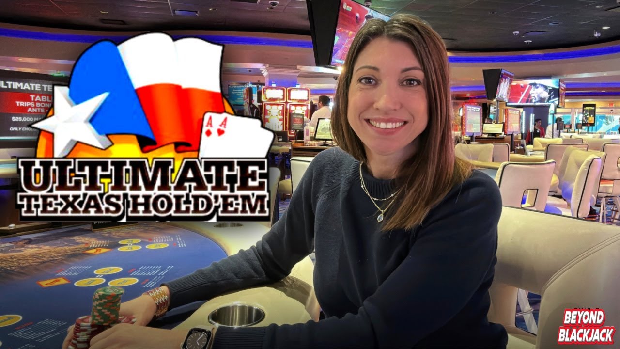 All Those ACES!! 😮 Ultimate Texas Hold Em Poker  @Seven Feathers Casino Resort #holdem #poker #casino
