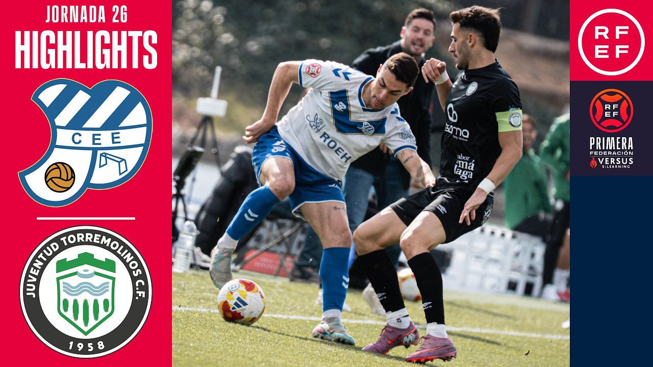 Resumen #PrimeraFederación | CE Europa 2-3 Juventud Torremolinos | Jornada 26 | Temporada 2025/2026