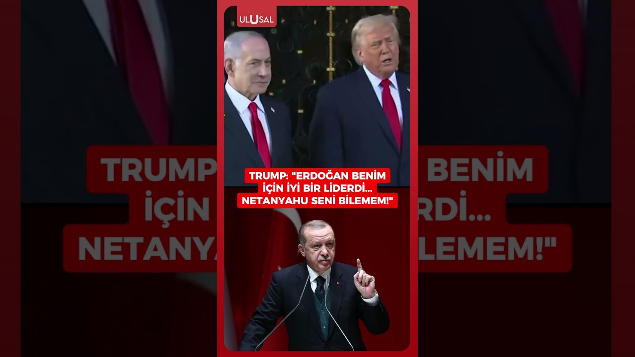 Trump Netanyahu'nun yanında T&uuml;rkiye sorusunu yanıtladı: 