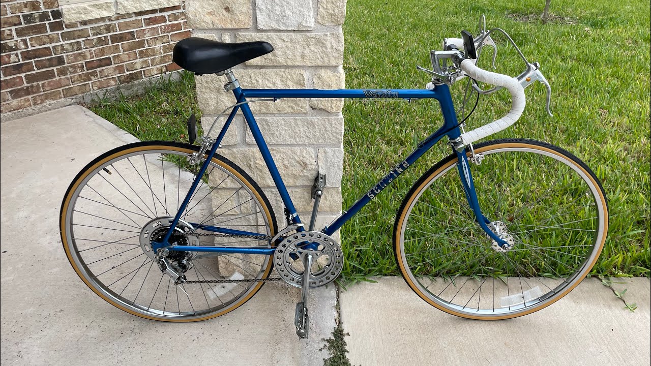 1979 SCHWINN VARSITY REBUILD/RESTORATION.....50 DOLLAR CRAIGSLIST FIND...BACK TO LIFE