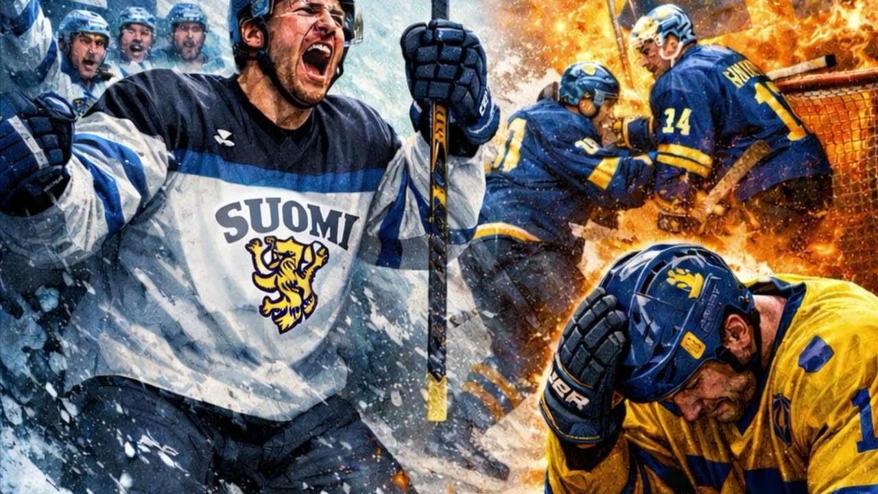 Det viktiga är inte att Finland vinner. Det är att Sverige förlorar. #os2026 #humor #icehockey 