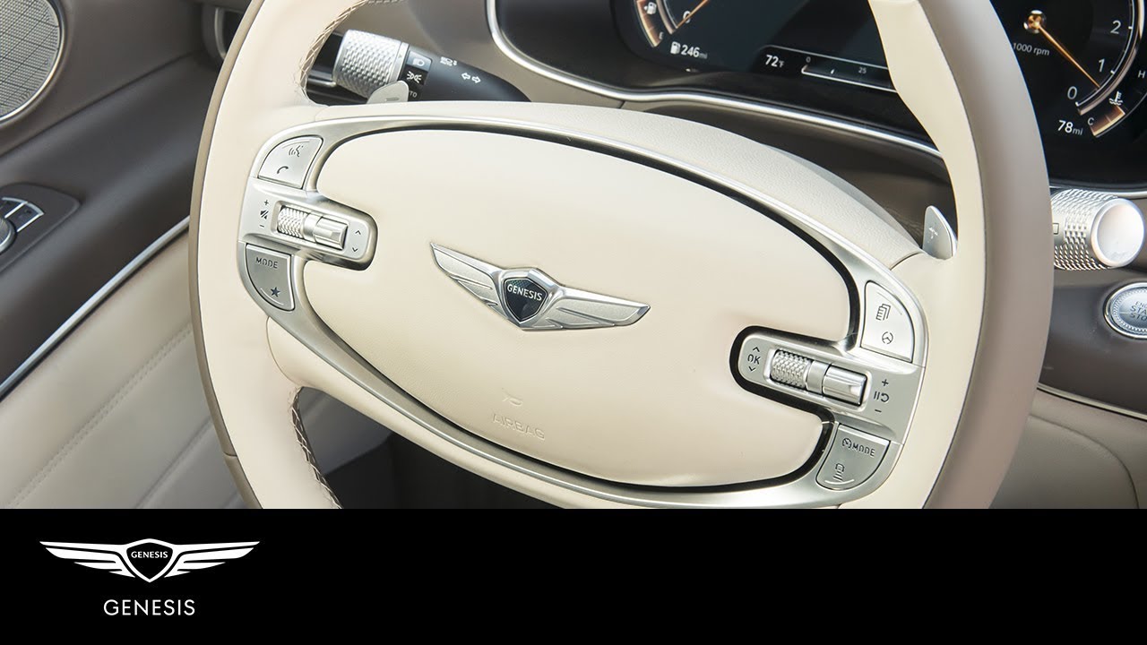 Steering Wheel Controls | Genesis GV80 | How-To | Genesis USA