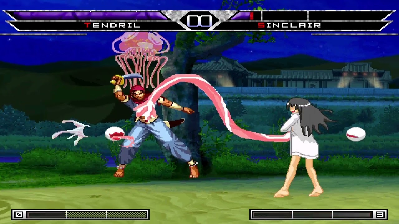 KOF MUGEN Tendril vs Sinclair