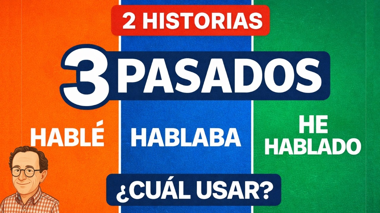 Domina los 3 PASADOS del español con estas 2 historias