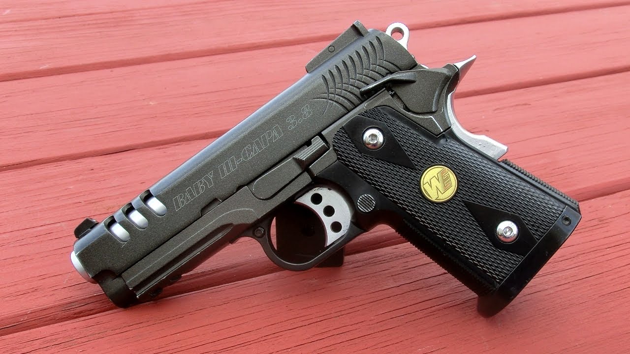 Airsoft WE Baby Capa 3.8 Demonstration