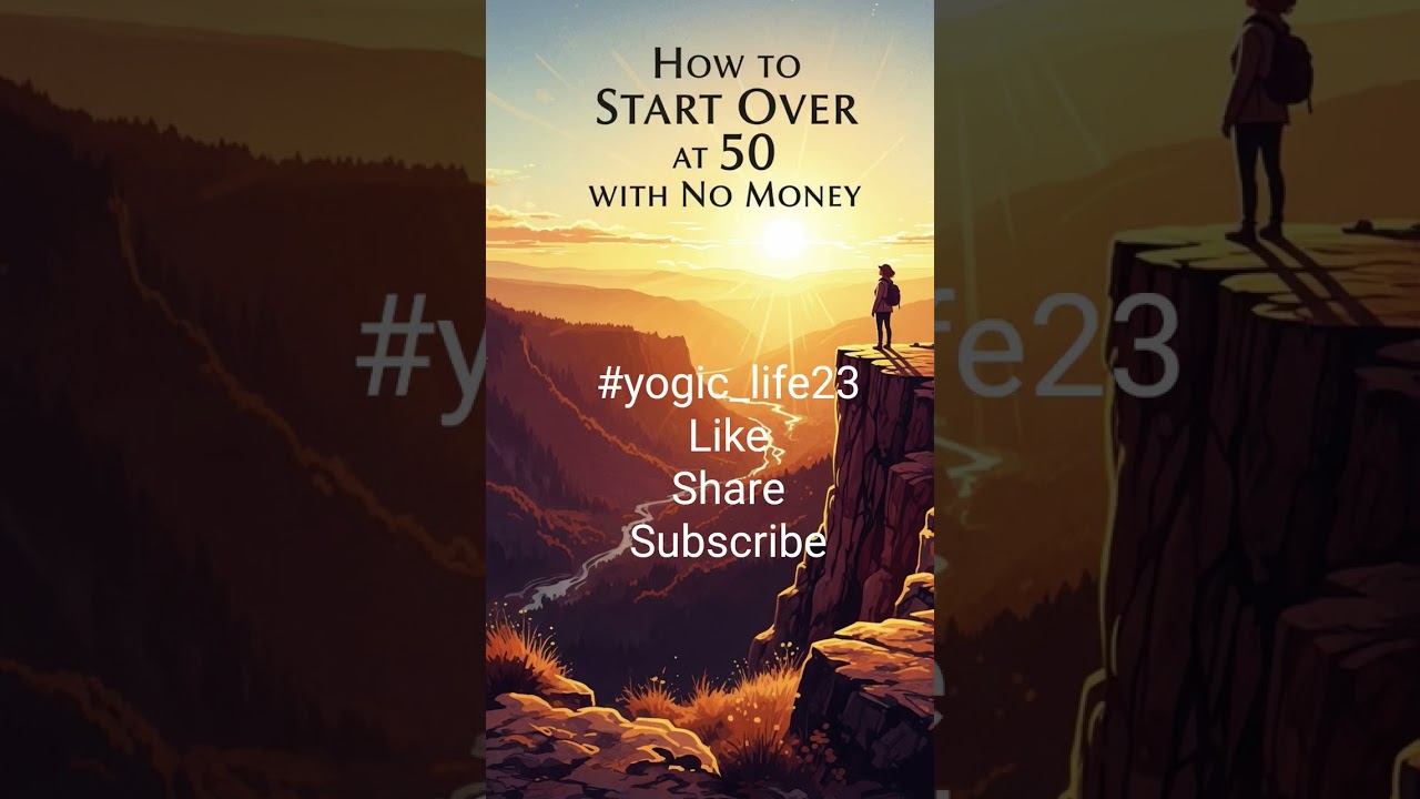 अगर आपकी उम्र 50 है और आप financially zero से start करना चाहते हैं, @yogic_life23 