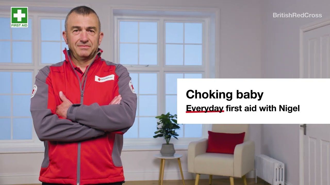 Baby first aid: Choking | First aid steps and key action