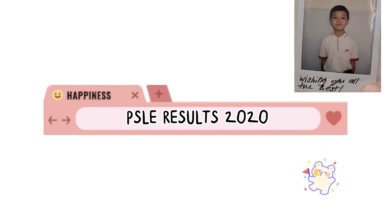 RECEIVING PSLE RESULTS 2020 ( MY BROTHER ) ✨✨🙆🏻&zwj;♀️