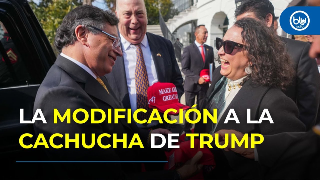 Del “Make America Great Again” a su versión: la modificación de Petro a la gorra que le regaló Trump