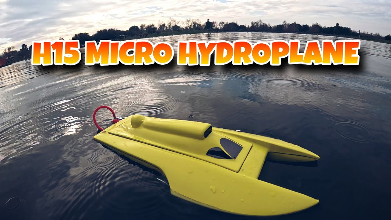 Сделано в США. Быстроходный электрический гидроплан J&R Marine H15.