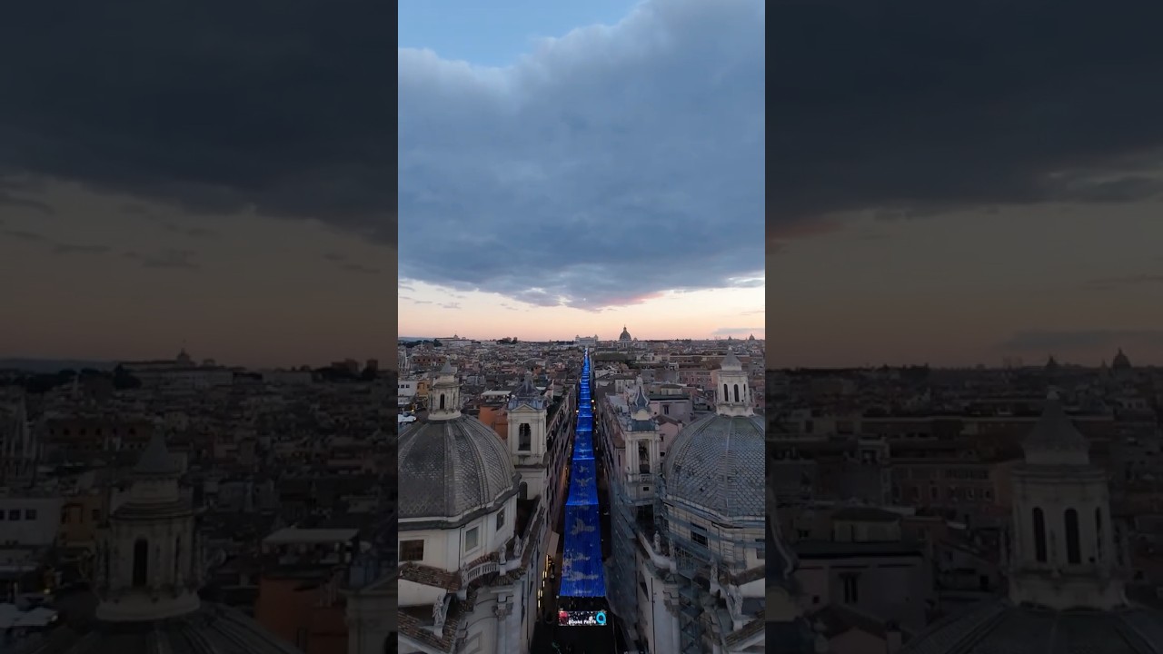 ATMOSFERA UNICA A PIAZZA DEL POPOLO - ROMA - NATALE 2025