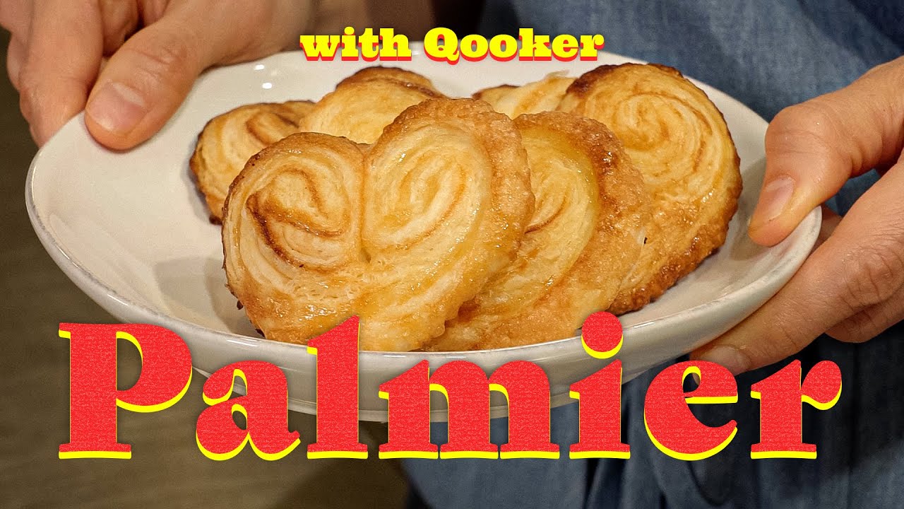 EP 30 황금배합 하트파이 팔미에 만들기 (Feat. 비스포크 큐커) | Palmier Recipe