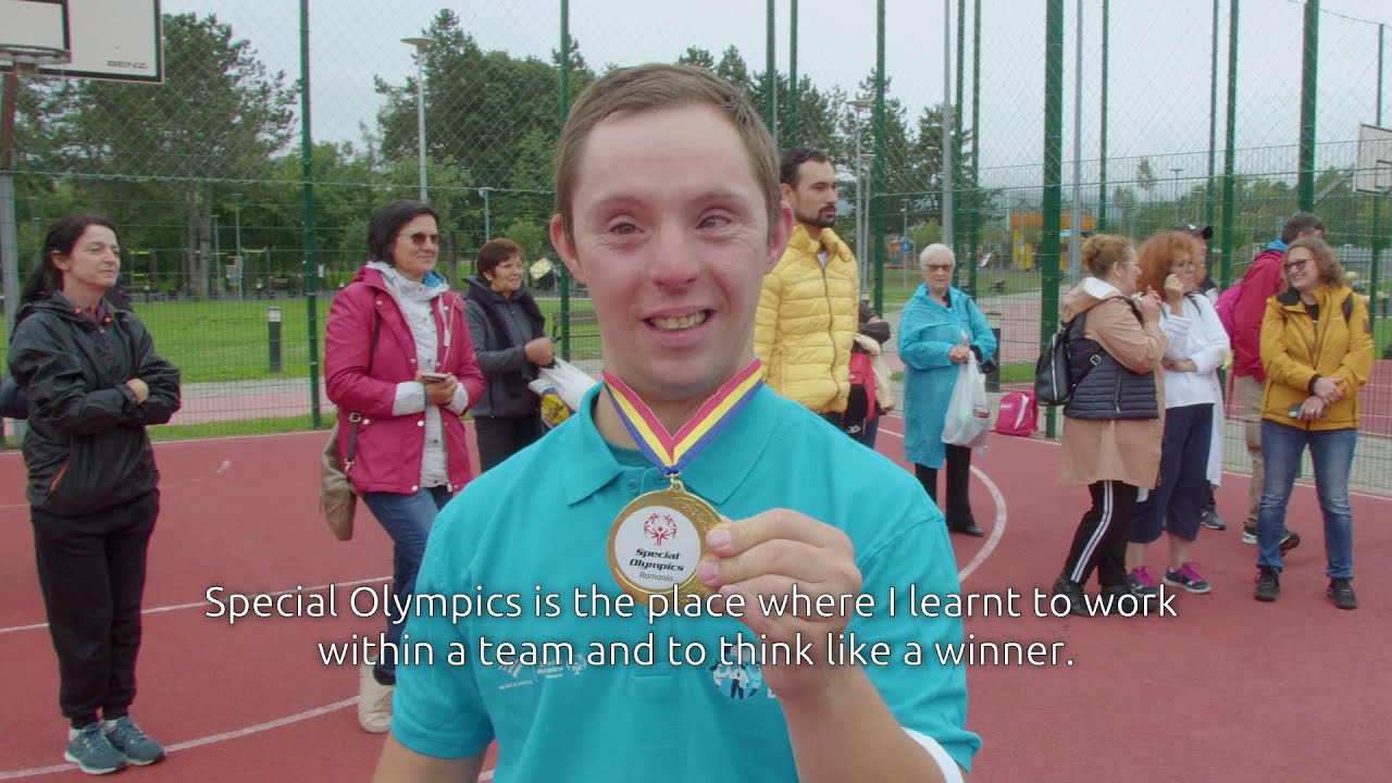 Employed, NOT assisted!  Special Olympics Romania brings our Unified Leadership platform to life.