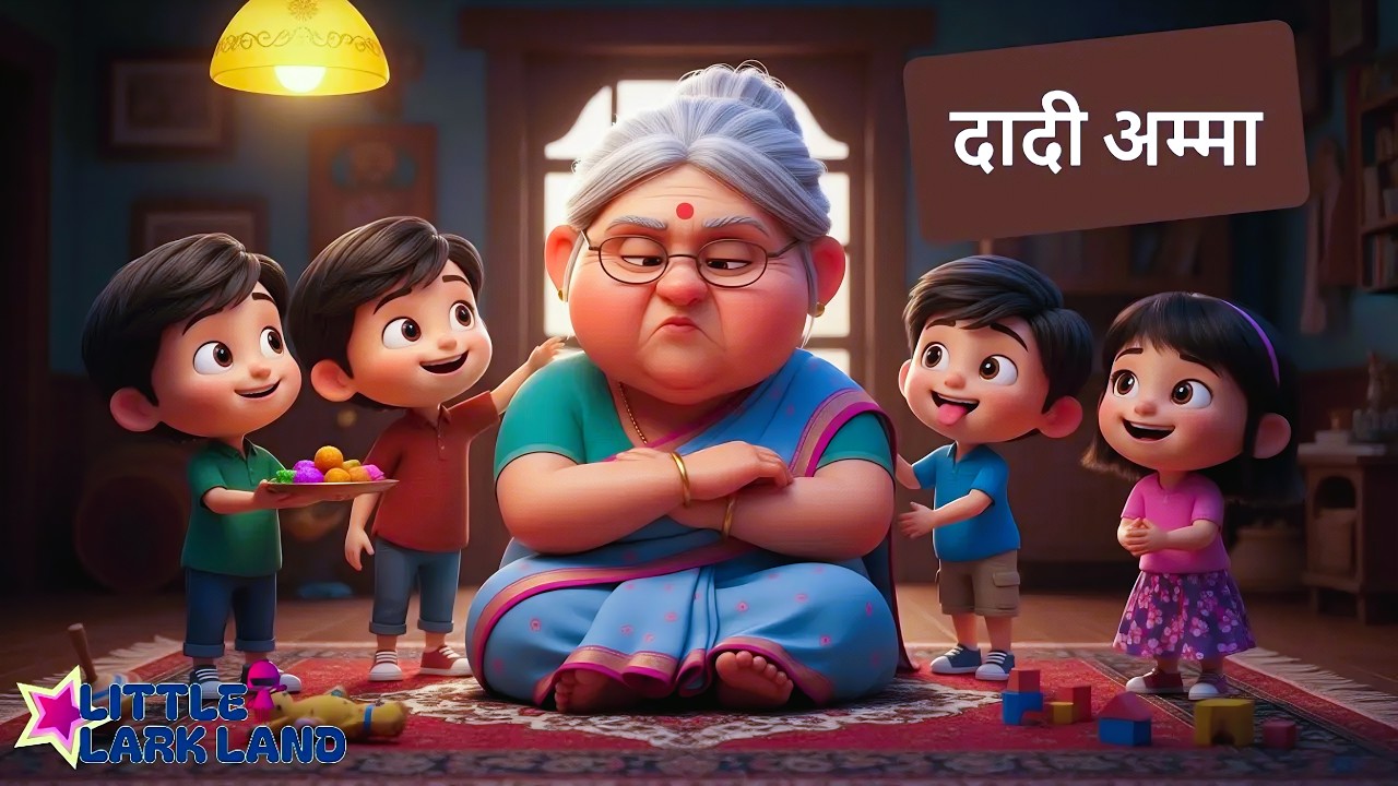 Dadi Amma Dadi Amma Maan Jao (दादी अम्मा दादी अम्मा मान जाओ) + Many More Hindi Rhymes For Kids