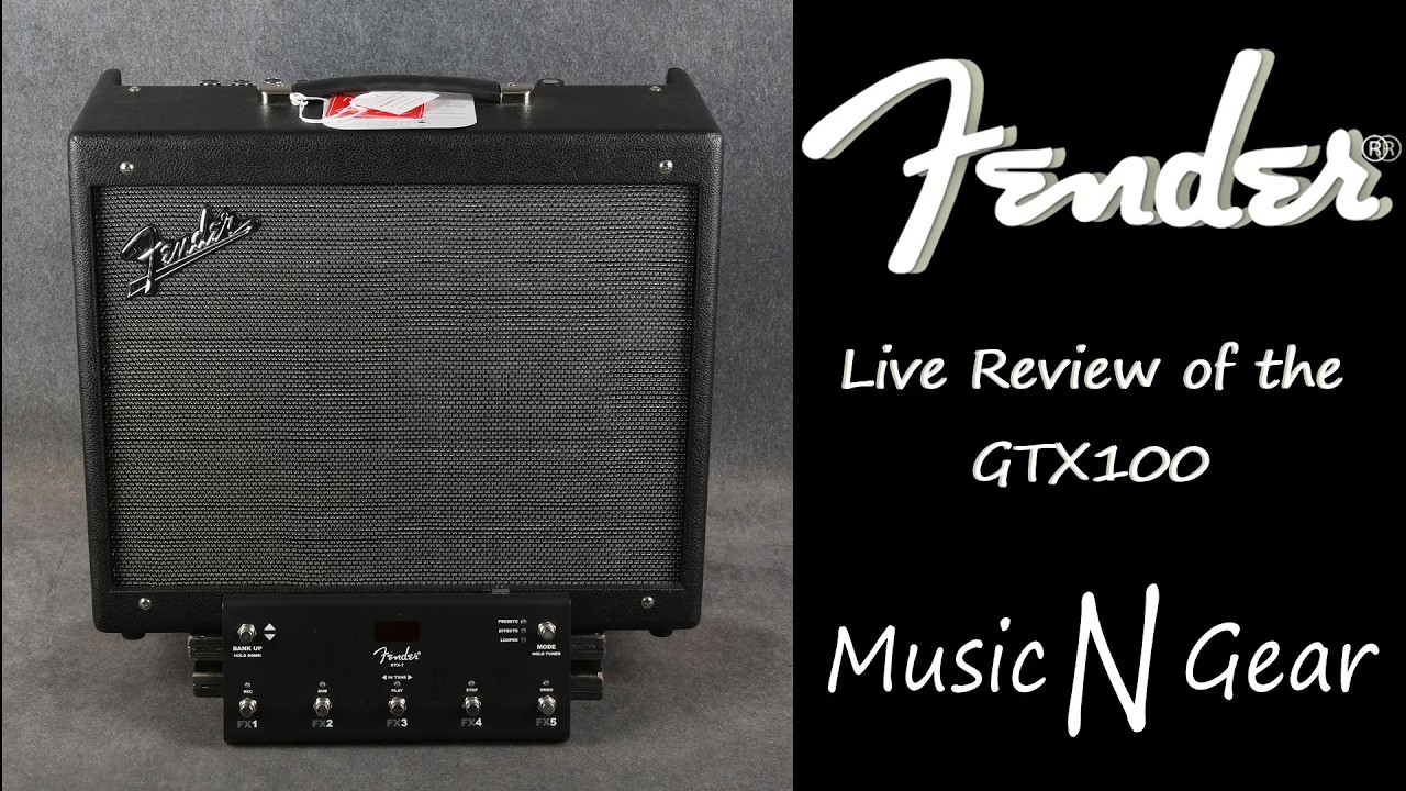 Fender GTX 100 Amp Review