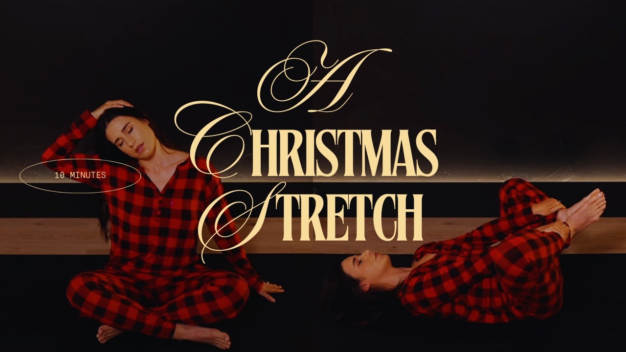 Christmas Morning Stretch: Cozy Pajama Routine for Gratitude and Peace 🕊️🙏🏼🎄
