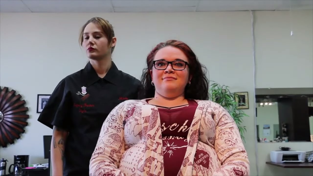Brittney LV - Pt 1: Girl Visits Barber Shop and Shaves Her Head (Free Video)