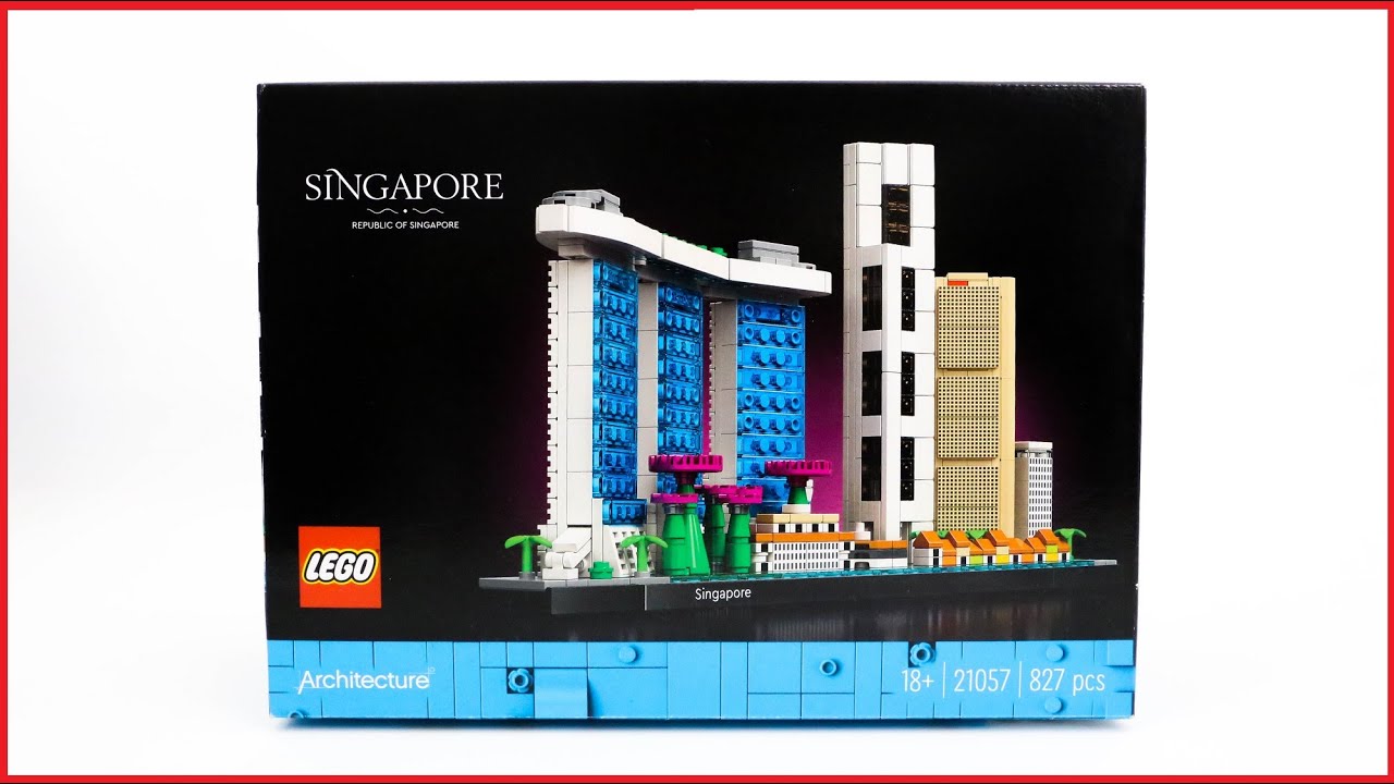 Lego 21057 Architecture Singapore Speed Build