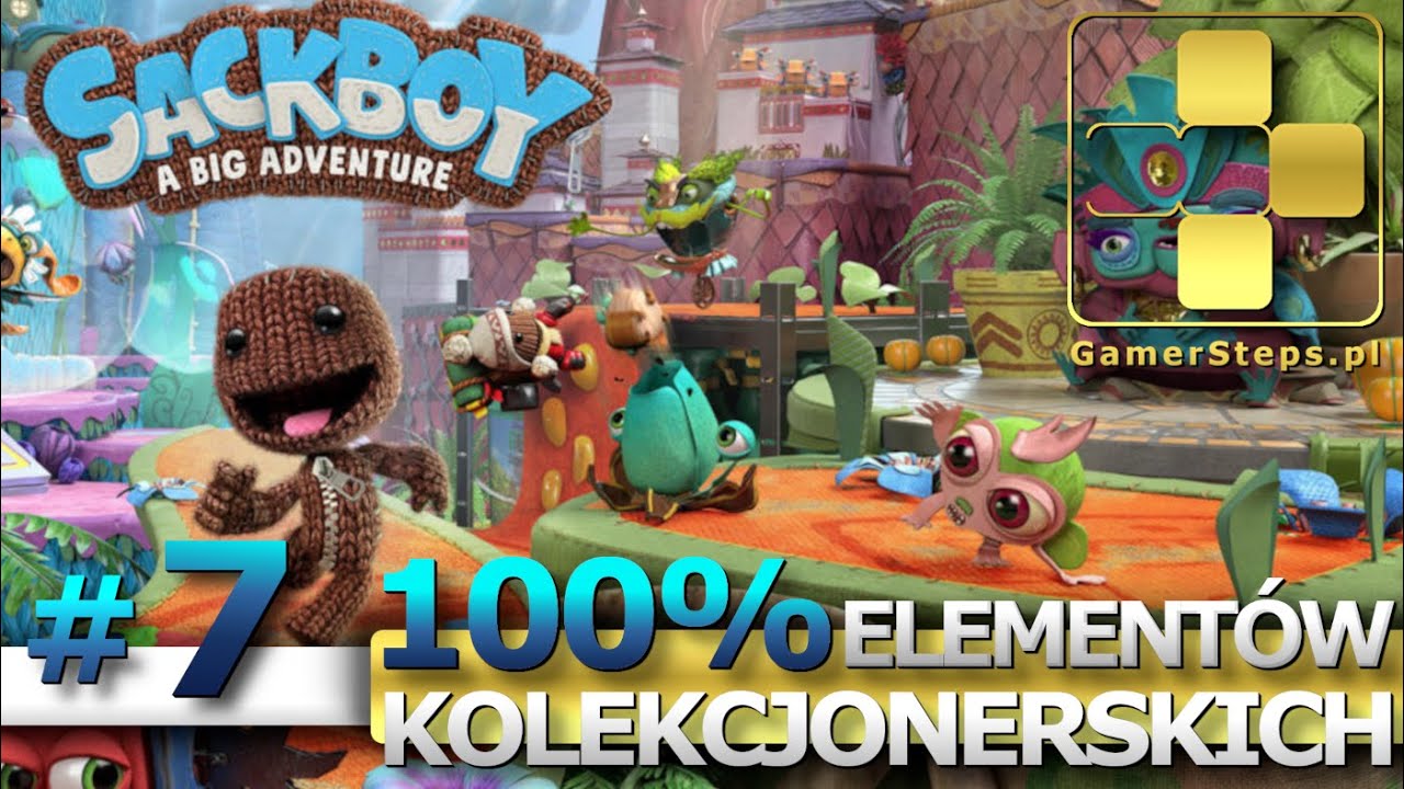 Sackboy: A Big Adventure: Pięciolinia frontu #7 | 100% Elementów kolekcjonerskich | All Collectibles