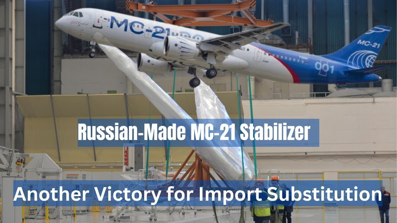 Russian-Made MS-21 Stabilizer -  TsAGI Confirms Strength and Reliability
