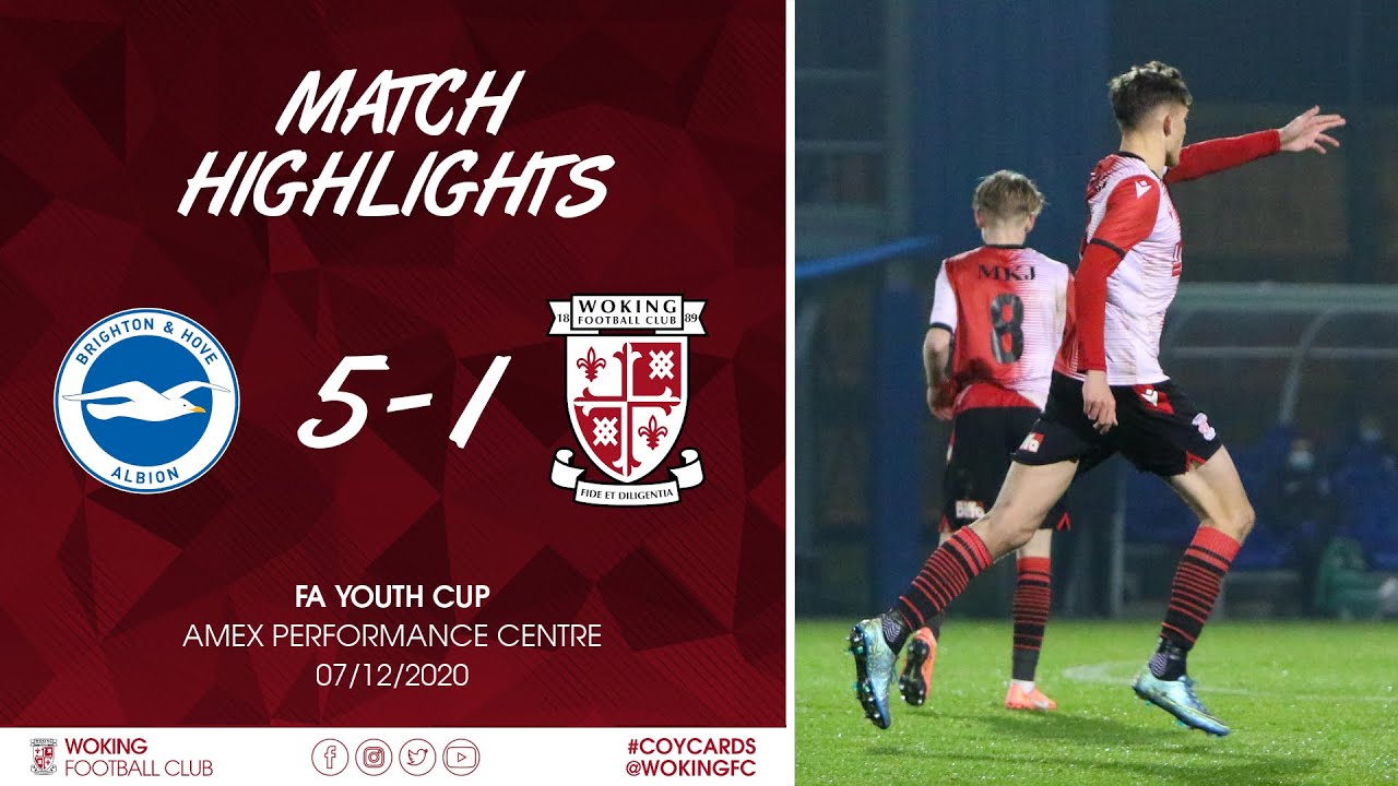 Brighton & Hove Albion U18 5 - 1 Woking U18 | Match Highlights
