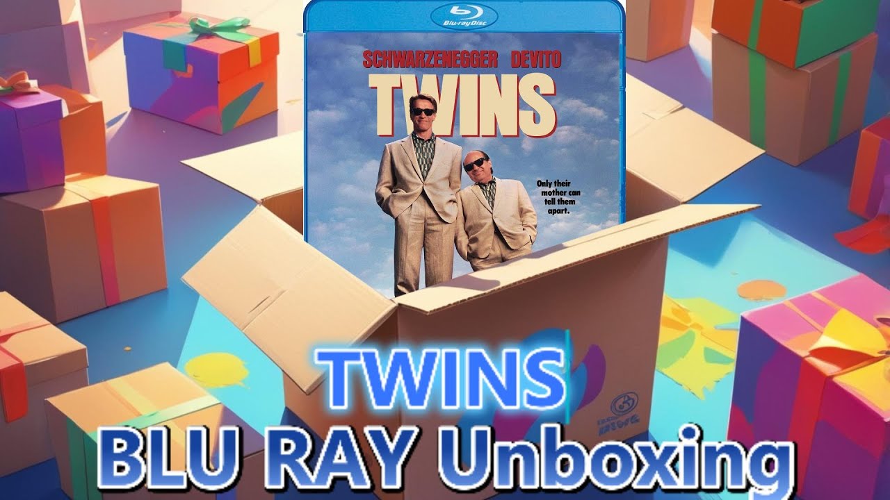 Twins Blu Ray Unboxing