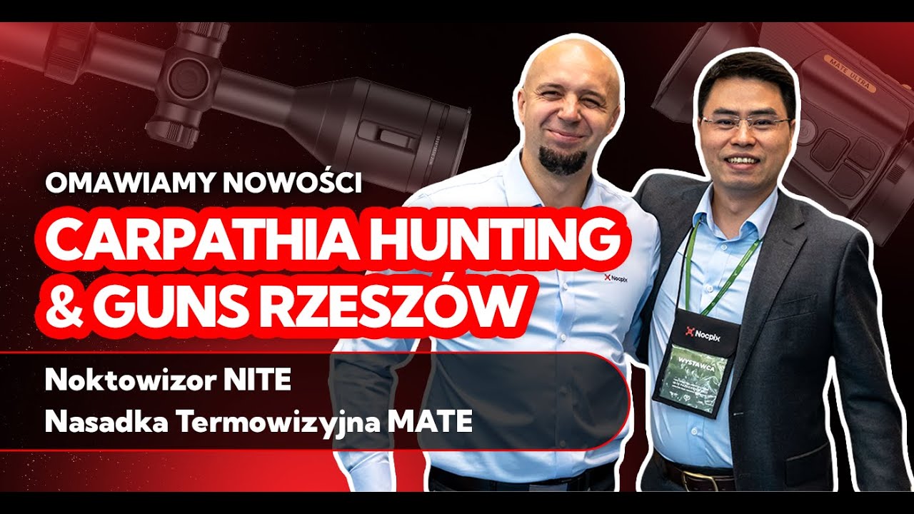Targi Rzeszów | Nowości Nocpix | Noktowizor NITE | Nasadka Termowizyjna MATE