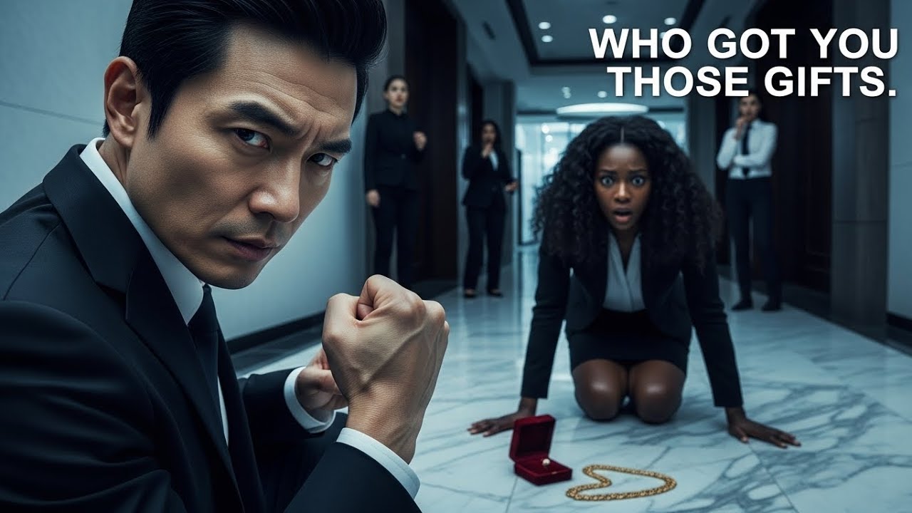 Who got you those gifts -The jealous Korean Ceo Losses his mind over his Black Secretary