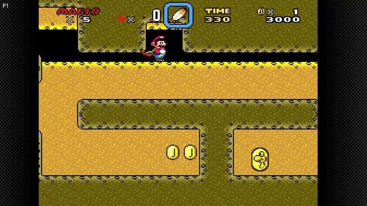 Valley of Bowser 2, Secret Key   Super Mario World SNES