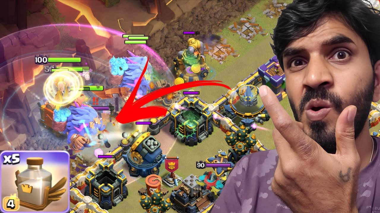 What is this Attack in Clash of clans | Coc