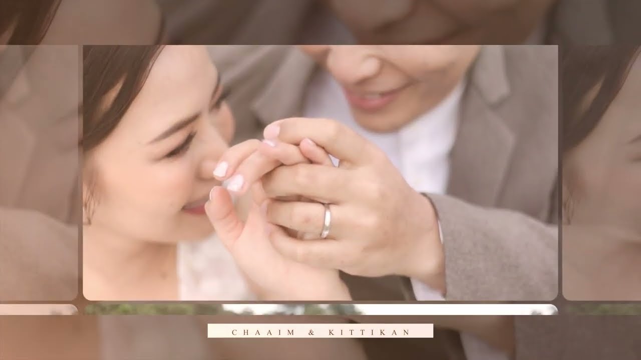 Wedding Presentation photo story คุณชเอม คุณก๊อต