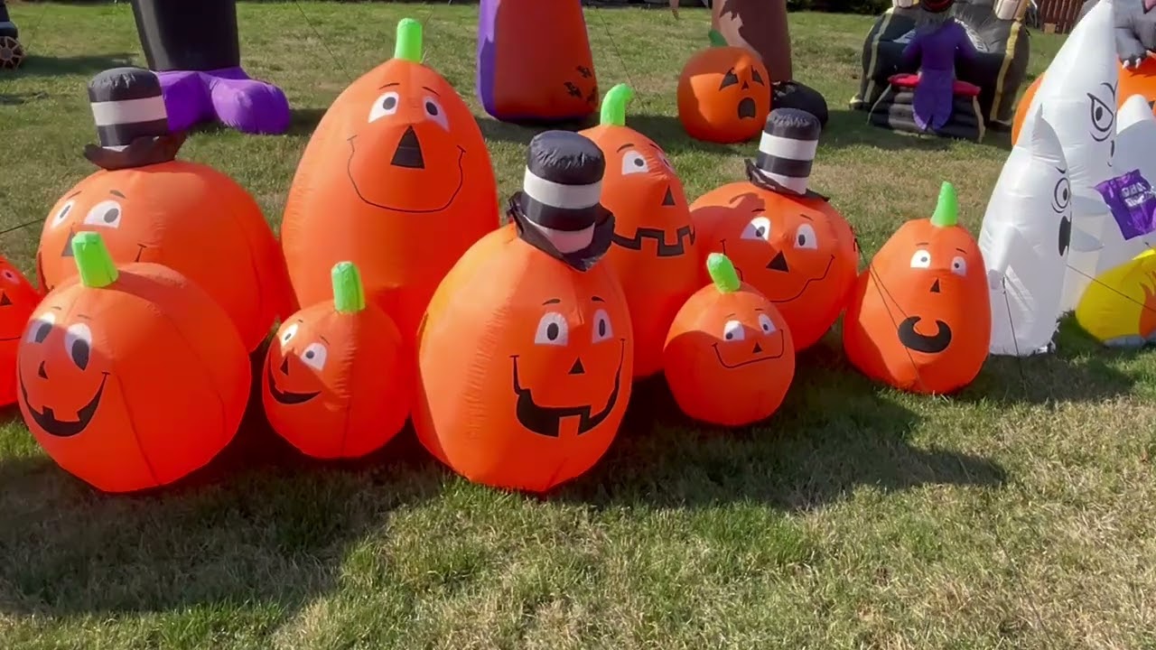 2024 Halloween Inflatable Display (day)