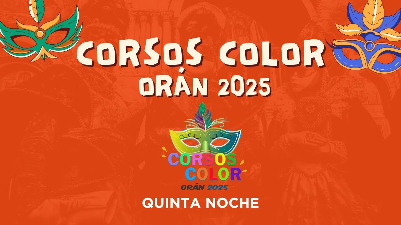 🔴 CORSOS COLOR ORÁN 2025 #5 | REPETICIÓN – QUINTA NOCHE (EN VIVO) | Edición 2025