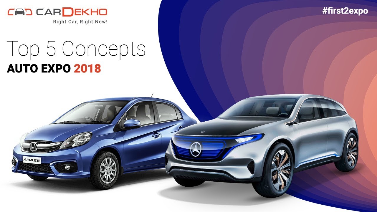 Top 5 Concept Cars @ Auto Expo 2018 | CarDekho.com