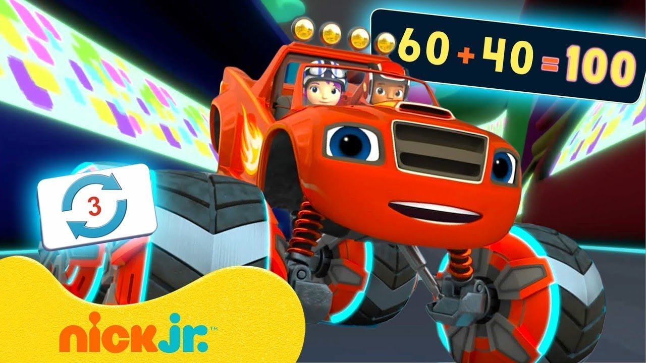 Вспыш и чудо-машинки | 3 ЧАСА с Вспышем: спасения и задания STEM! 📏 | Nick Jr. Cyrillic
