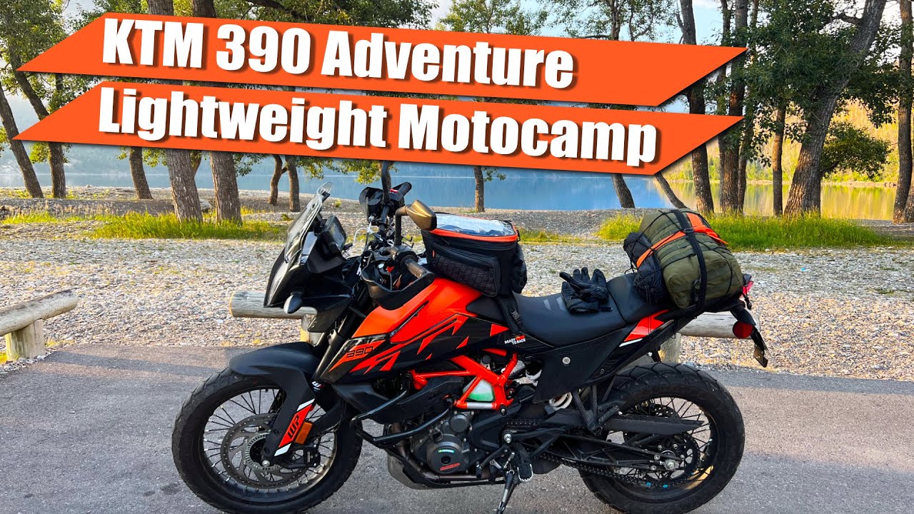 KTM 390 Adventure | Overnight Motocamp | Adventure Riding | Light Weight Camping Gear