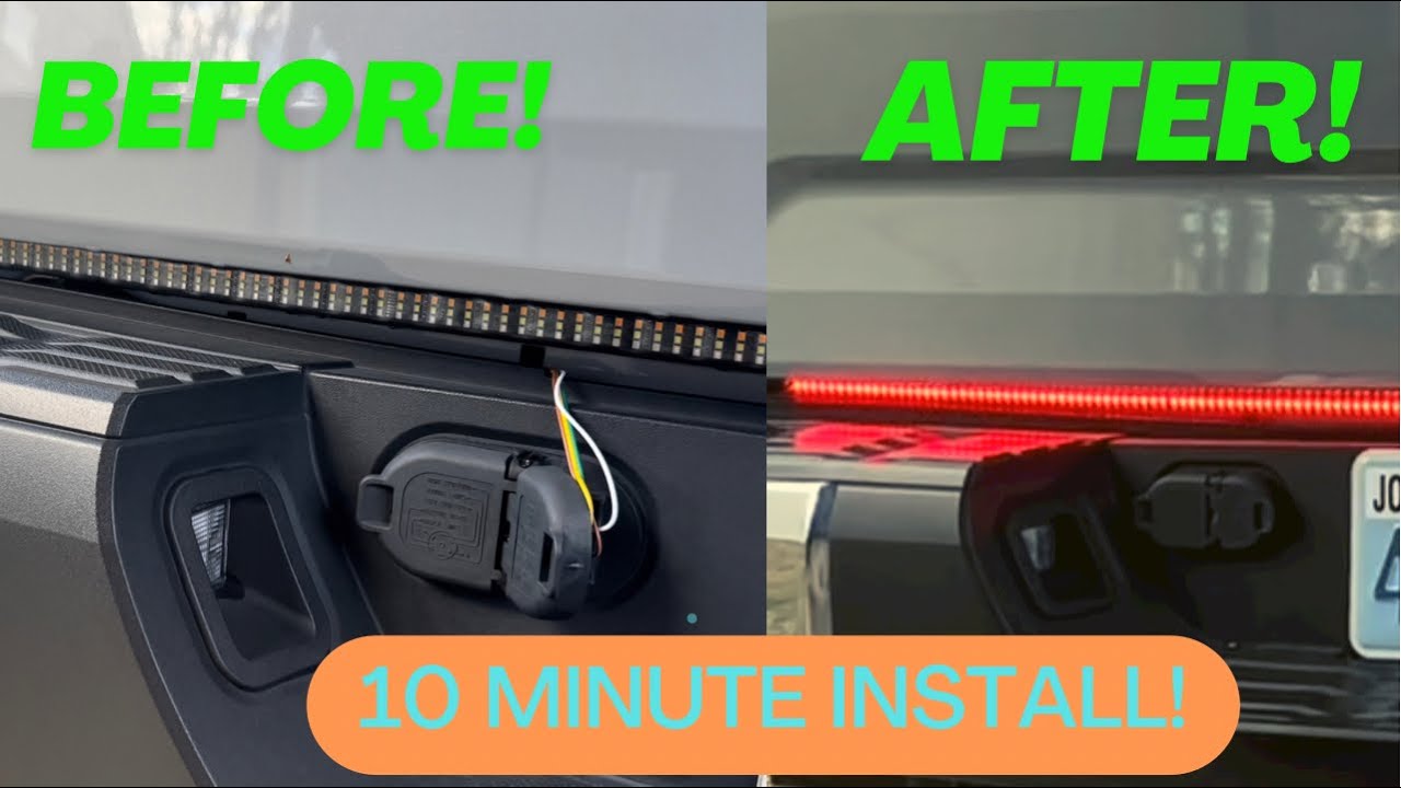 Relocating LED Light bar Connector! 10 minutes for an extra 4 pin connector!