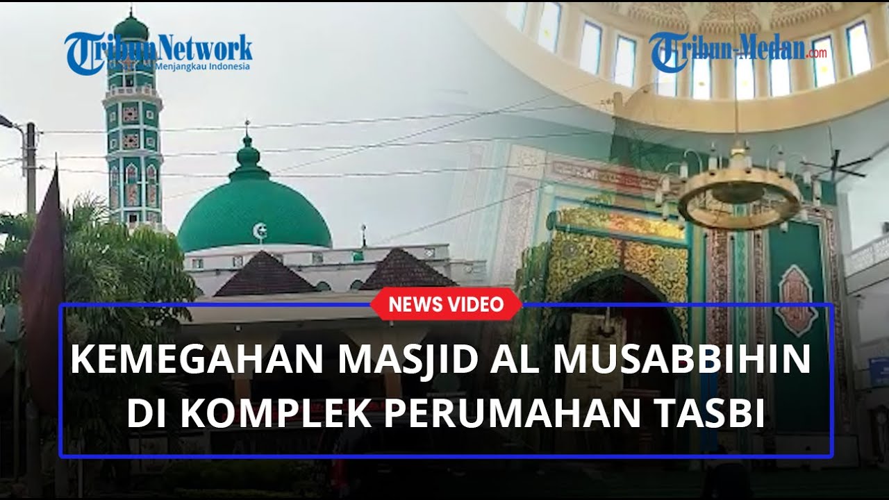Kemegahan Masjid Al Musabbihin di Komplek Perumahan Tasbi, Biaya Renovasinya Mencapai Rp 14 Milliar