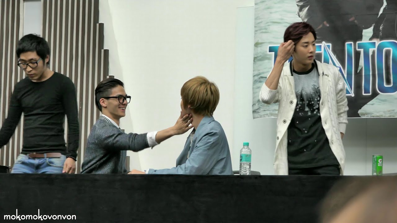 140928 틴탑 일산 팬사인회 캡 니엘 천지 (TEENTOP C.A.P NIEL CHUNJI)