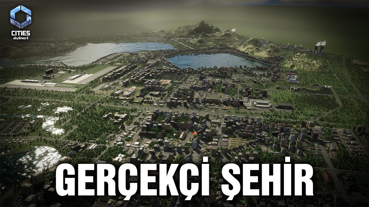 GERÇEKÇİ İNŞA EDİLMİŞ ŞEHRİ İNCELİYORUZ - Cities Skylines 2