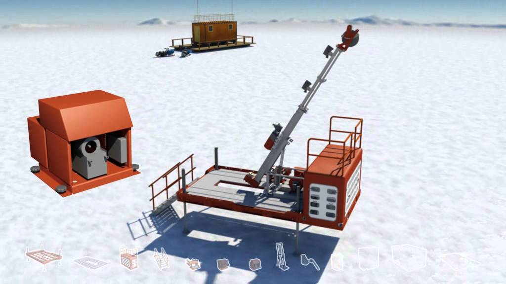 Sandvik drill shack