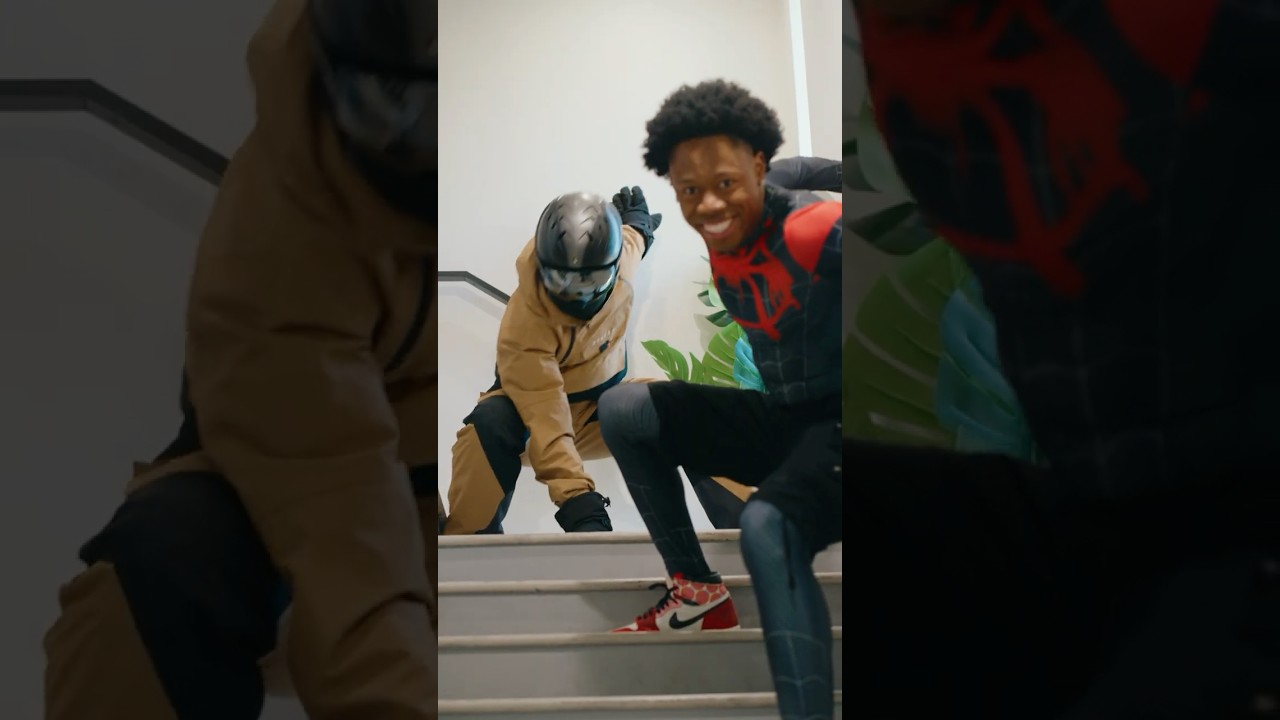 SKI GUY DANCES WITH NPC MILES MORALES