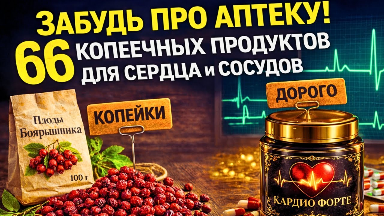 Вас обманывают каждый день. 66 продуктов, которые стоят копейки, а лечат лучше аптечных