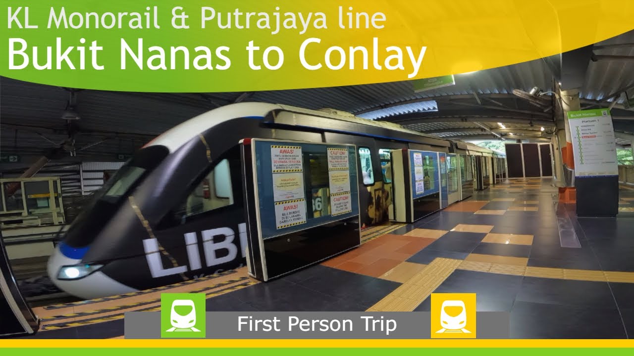 KL Monorail & MRT POV : Bukit Nanas to Conlay