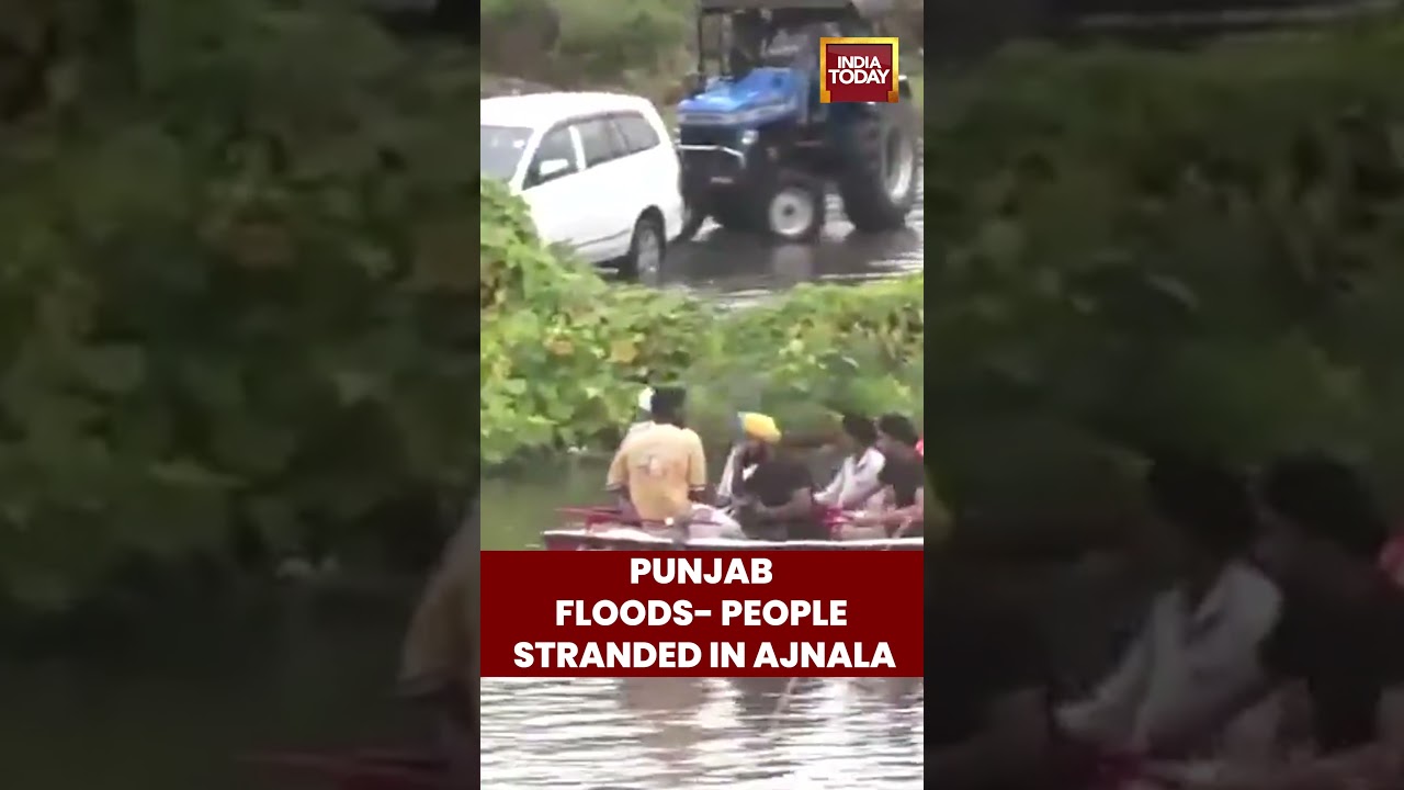 Punjab Flood: Rescue Operations Are Ongoing In Ajnala, As Many Are Still Stranded