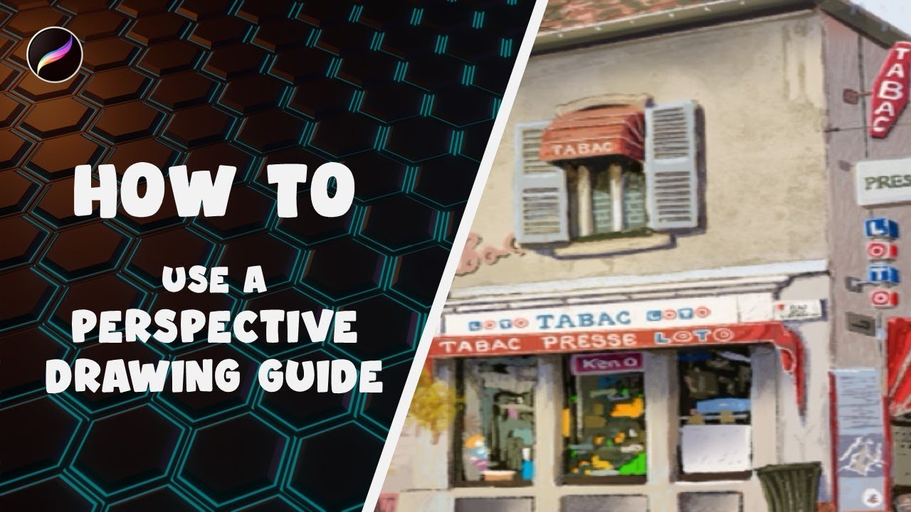 Perspective Drawing guides in PROCREATE