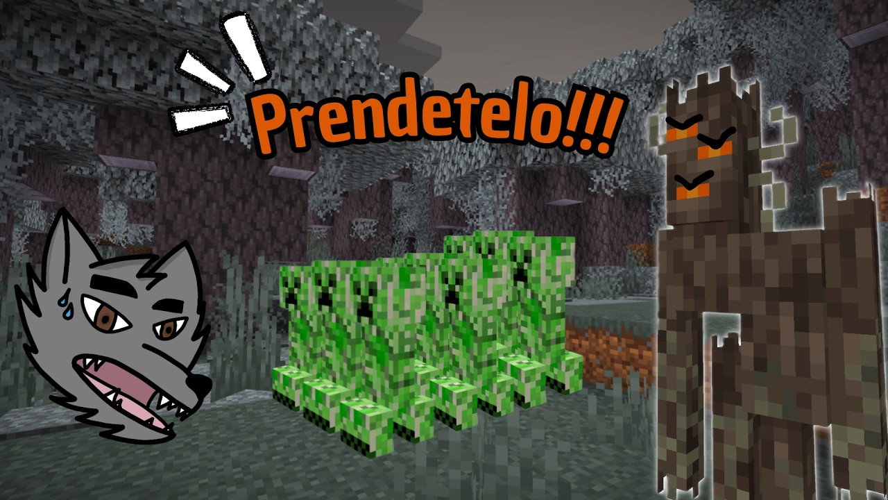 Muoio affrontando l'Esercito del Creaking - Minecraft Vaniila Ep.36