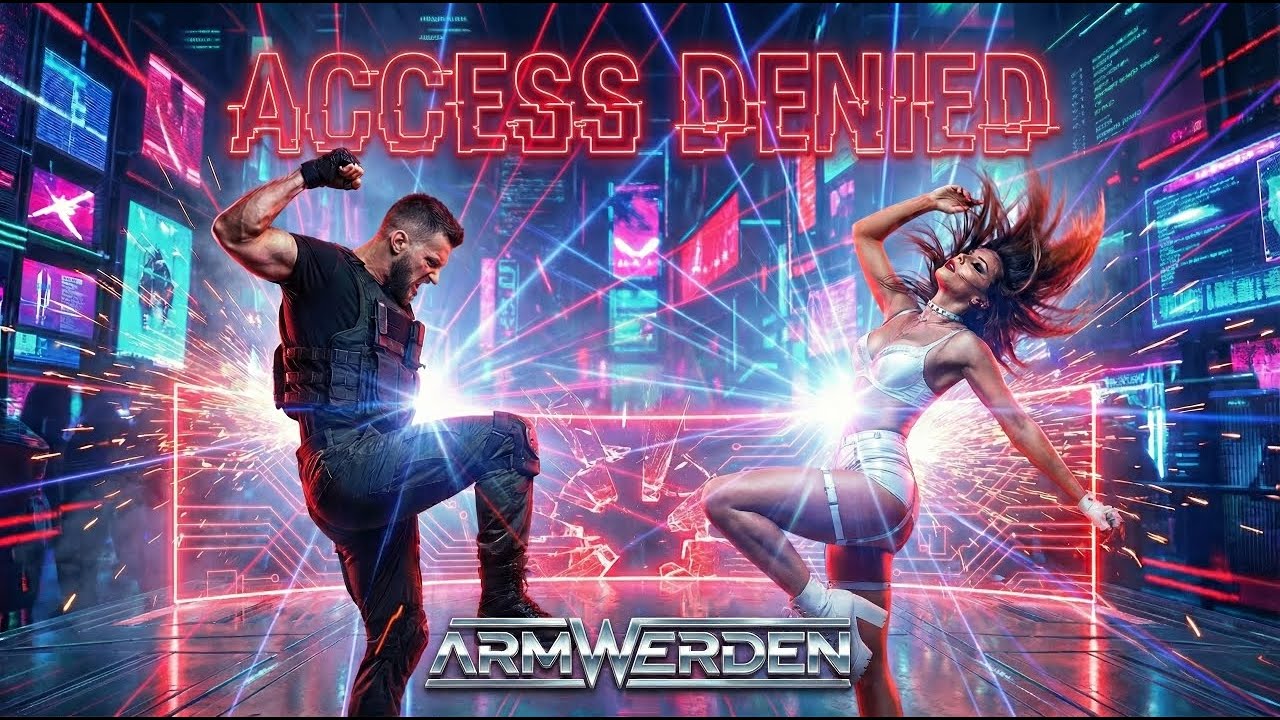Access Denied 🖥️ - Official Music Video | Arm'Werden [Industrial Dance | Cyberpunk Club]